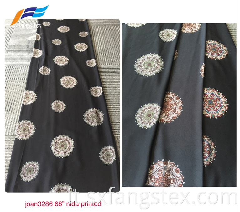 Black Formal Nida Fabrics